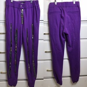 Lounge wear purple sweats | Nicopanda